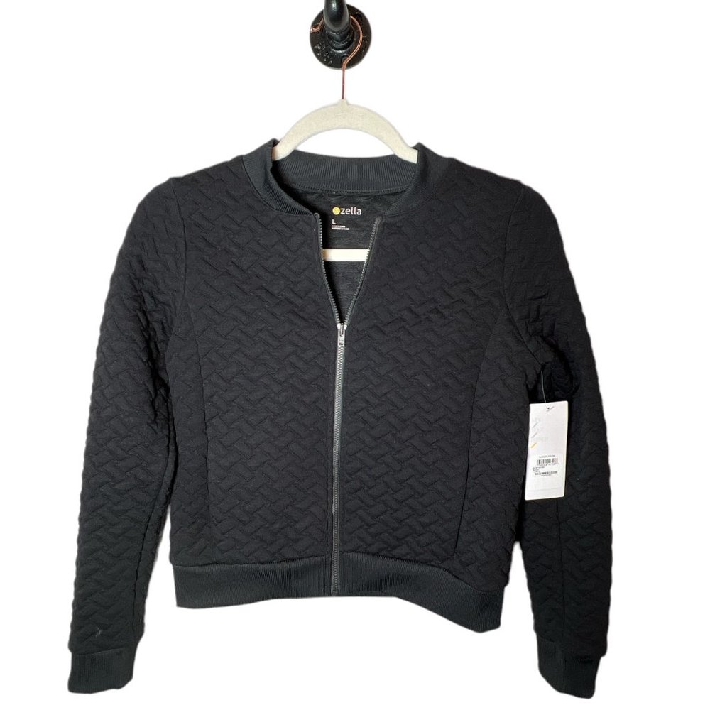 ZELLA Girl Black Quilted Studio Jacket